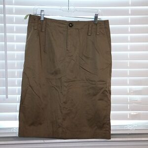 Banana Republic khaki skirt
